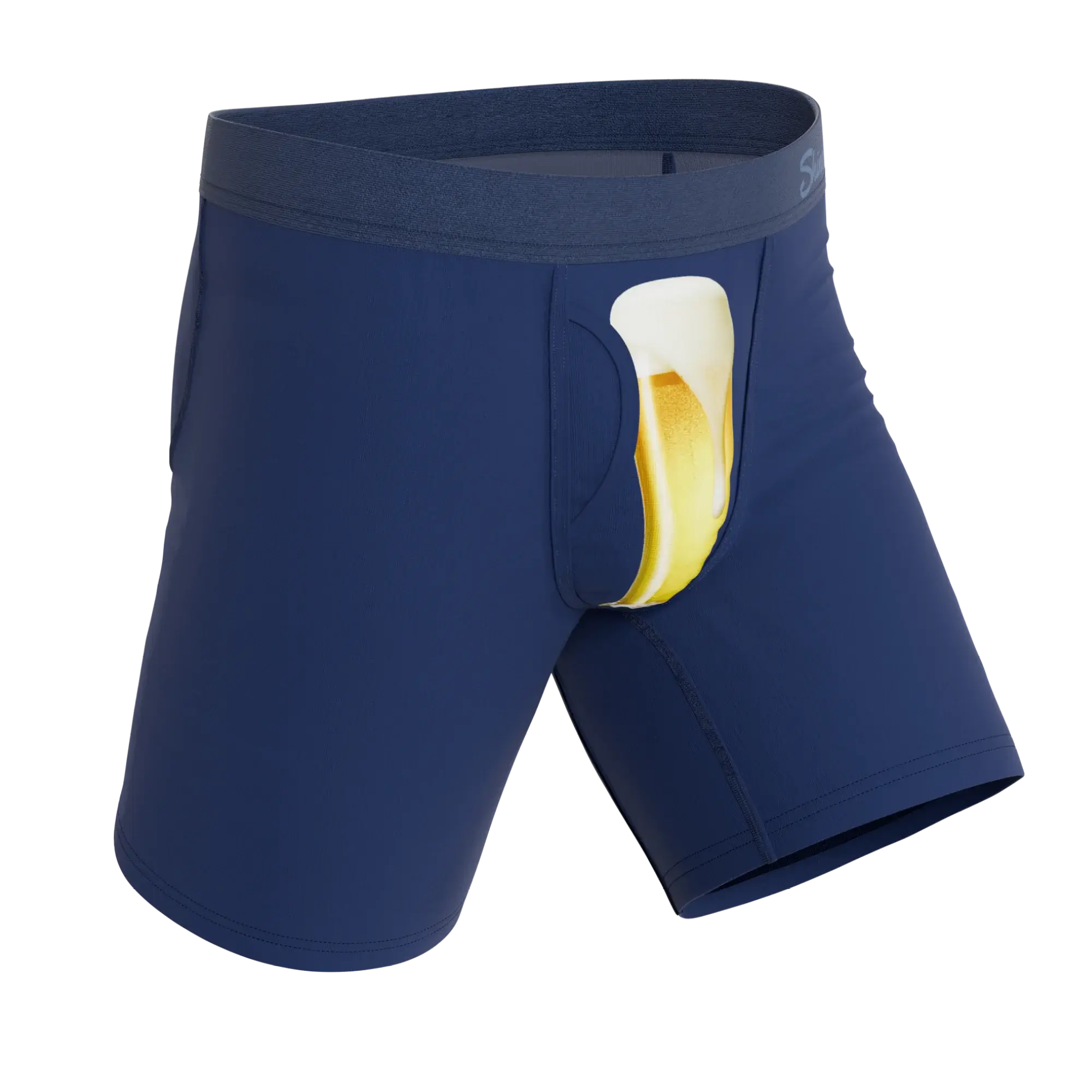 The Proper Pint | Beer Glass Long Leg Ball Hammock® Pouch Underwear With Fly - Shinesty - Flyclothing LLC
