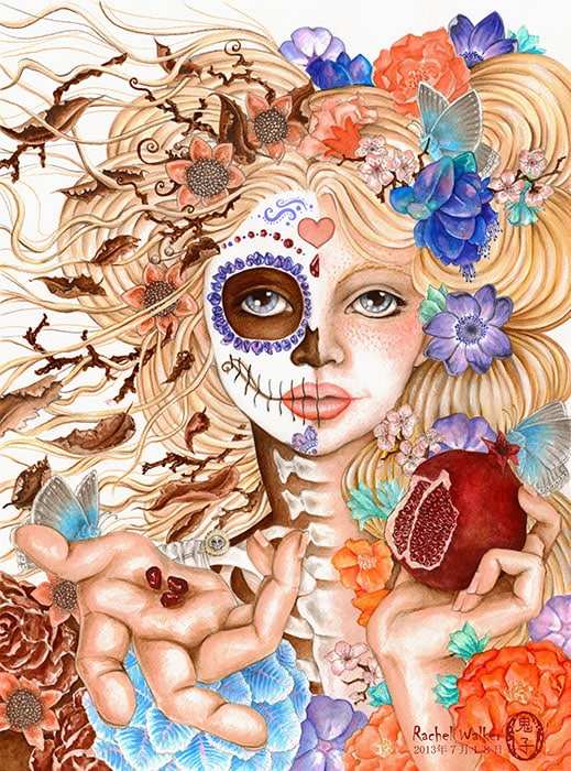 Black Market Art Company Prosephene Print - Black Market Art Company - Flyclothing LLC