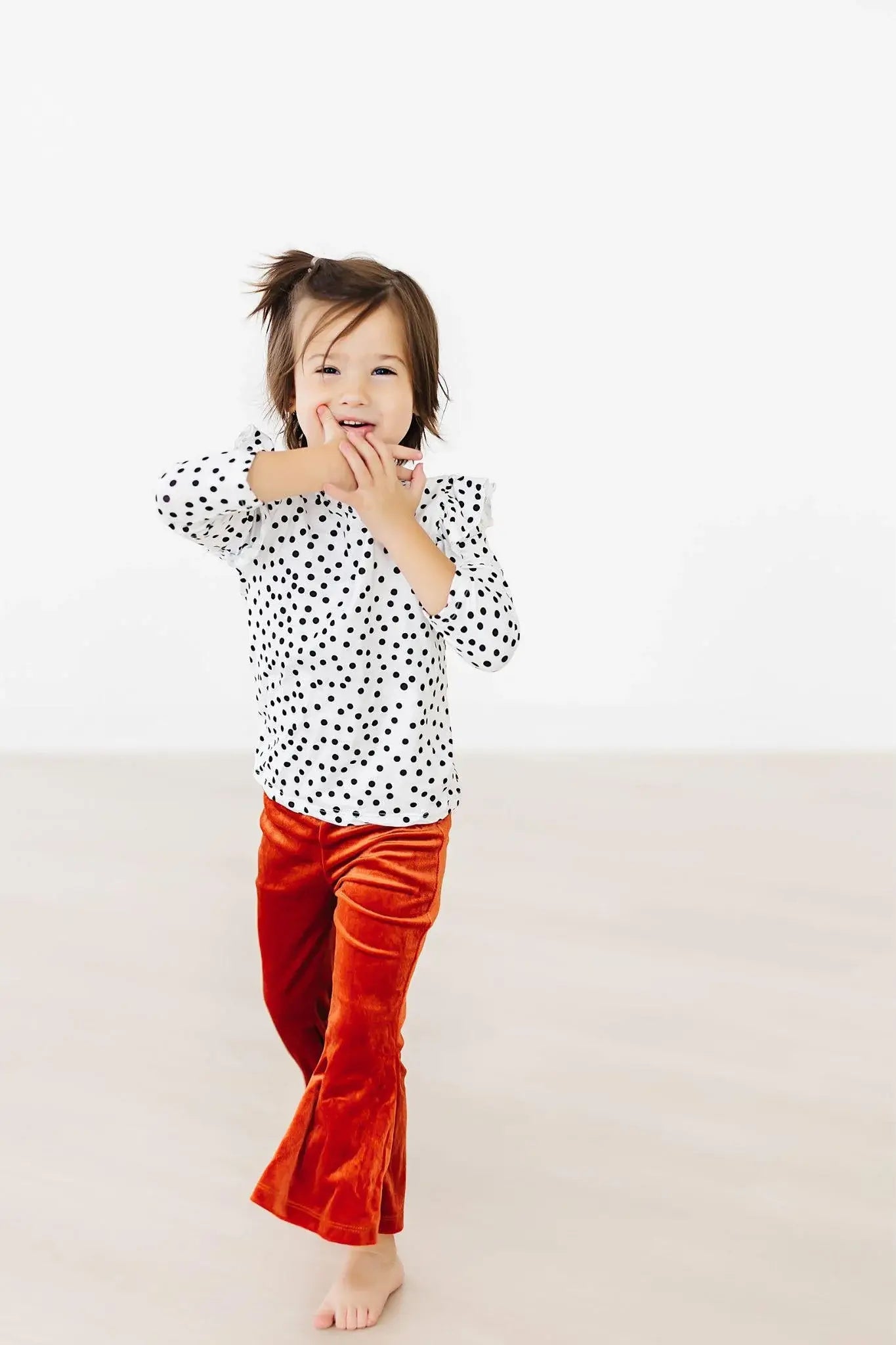 Pumpkin Spice Velvet Bells - Mila & Rose ® - Flyclothing LLC