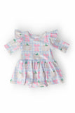 Pumpkin Picnic Twirl Flutter Bodysuit - Mila & Rose ®
