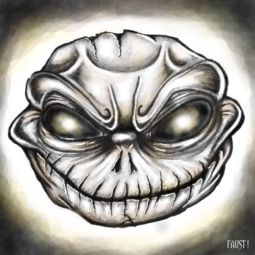 Black Market Art Company Pumpkin King Print