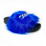 Michaela V Pupa Slippers — Blue - Michaela V - Flyclothing LLC