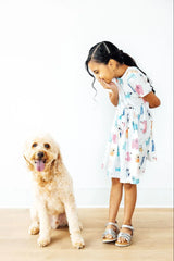 Puppy Pals S/S Pocket Twirl Dress - Mila & Rose ® - Flyclothing LLC