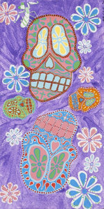 Black Market Art Company Purple Dead Print