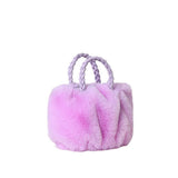 Faux Fur Tote Crossbody Bag - Madeline Love - Flyclothing LLC