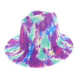 Abstract Patterned Panama Hat - Madeline Love - Flyclothing LLC