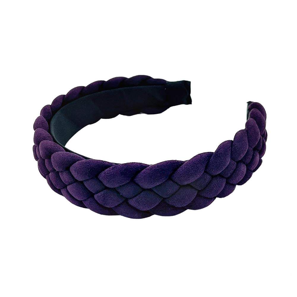 Padded Braided Headband - Madeline Love - Flyclothing LLC
