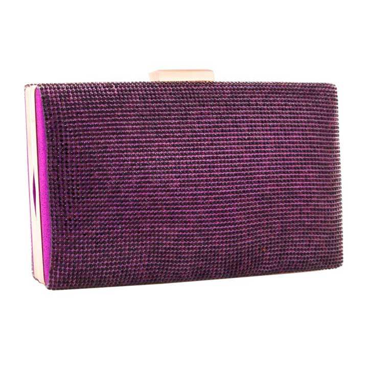 Shimmery Evening Clutch Bag - Madeline Love - Flyclothing LLC
