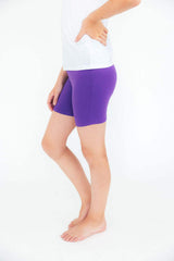 Purple Twirl Shorts - Mila & Rose ® - Flyclothing LLC