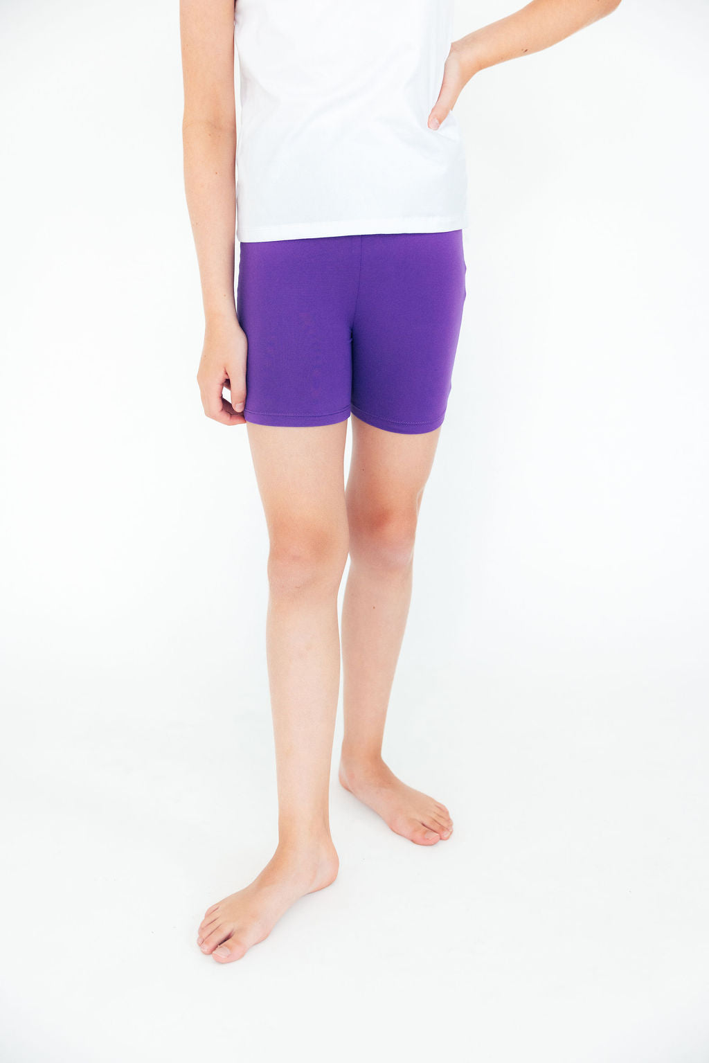 Purple Twirl Shorts - Mila & Rose ®