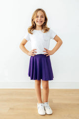 Purple Twirl Skort - Mila & Rose ® - Flyclothing LLC