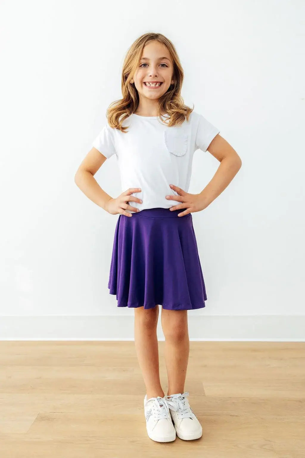 Purple Twirl Skort - Mila & Rose ® - Flyclothing LLC