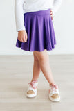Purple Twirl Skort