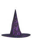 Daisy Corsets Purple Lace Witch Hat - Daisy Corsets