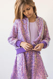 Purple Sequin Twirl Skort - Mila & Rose ®