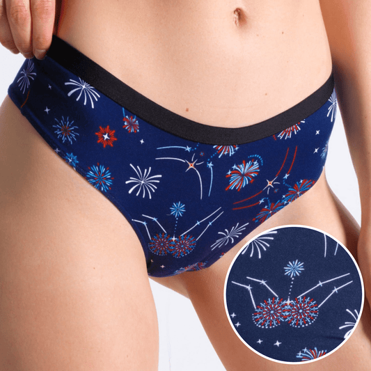 The Pyrotecnips | Naughty Fireworks Cheeky Underwear - Shinesty