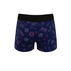 The Pyrotecnips | Naughty Fireworks Ball Hammock® Pouch Trunks Underwear - Shinesty