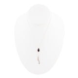 Double Or Nothing Quill Onyx and Sterling Silver Necklace - Barse Jewelry