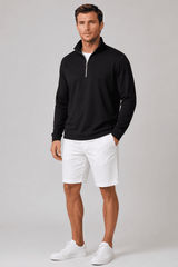 Buki Cinqo Travel Half Zip - Black - Buki - Flyclothing LLC