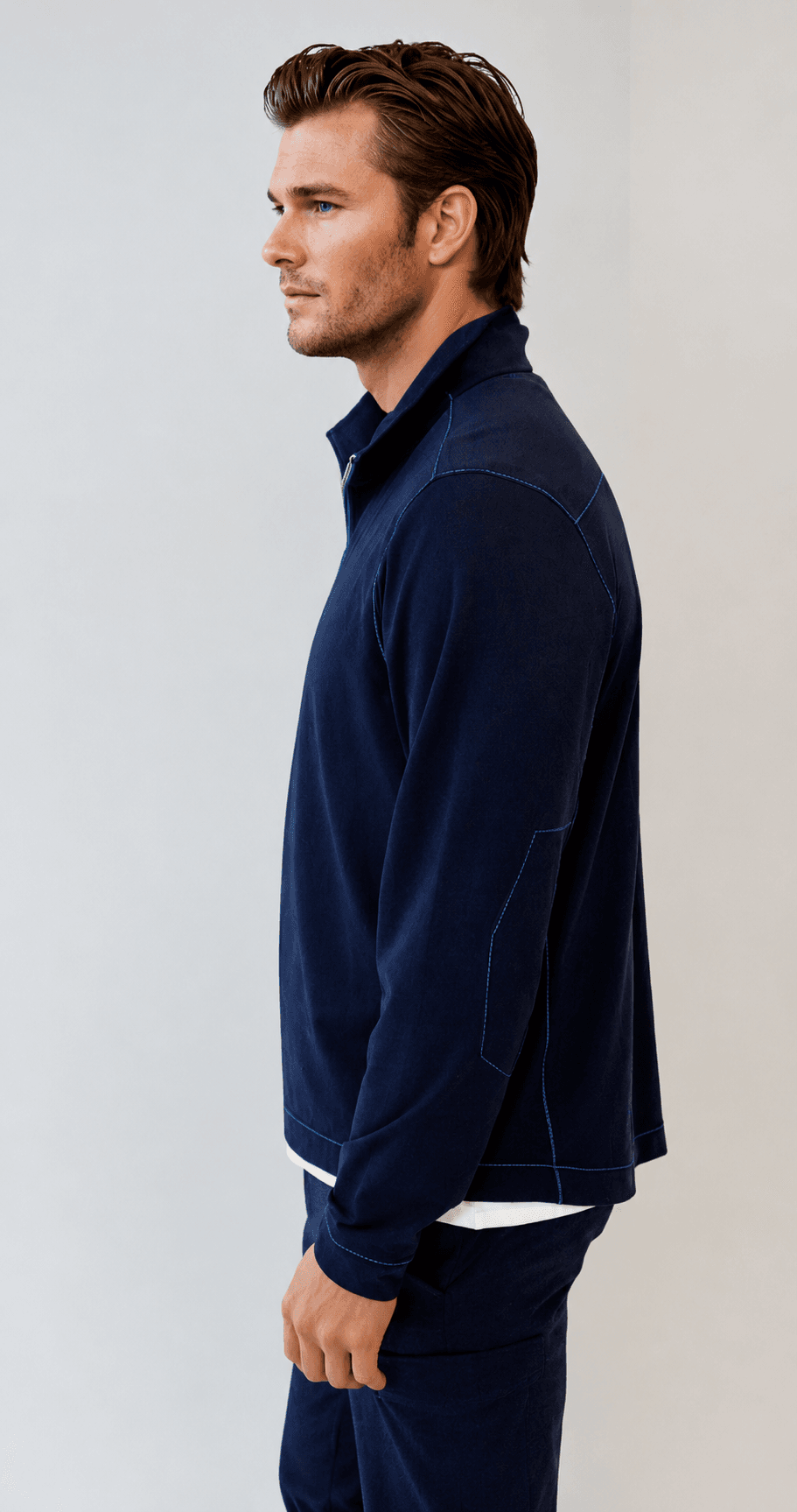 Buki Cinqo Travel Half Zip - Navy - Buki - Flyclothing LLC