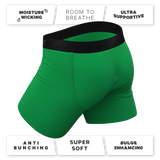 The Quarterback Sack | Football Ball Hammock® Pouch Underwear With Fly - Shinesty - Flyclothing LLC