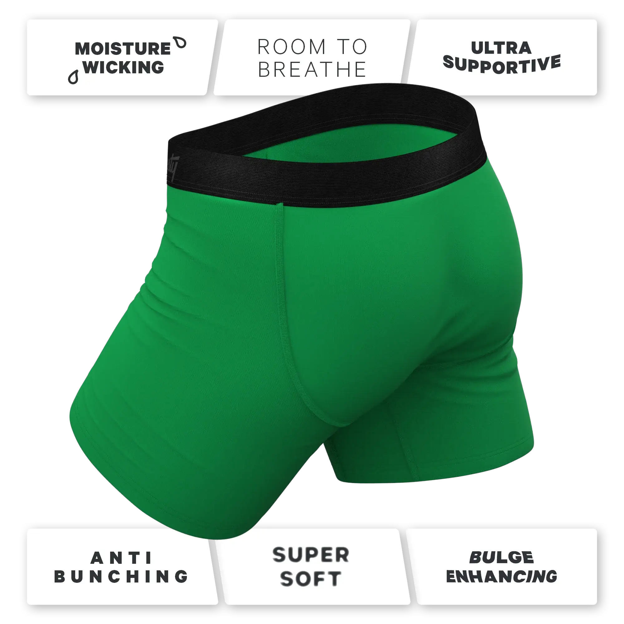 The Quarterback Sack | Football Ball Hammock® Pouch Underwear With Fly - Shinesty - Flyclothing LLC