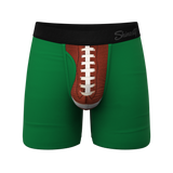 The Quarterback Sack | Football Ball Hammock® Pouch Underwear With Fly