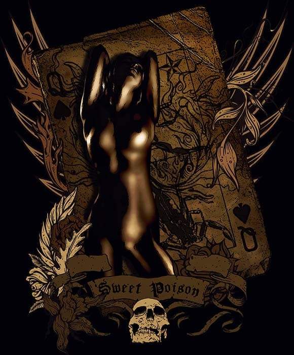 Black Market Art Company Queen of Spades Print - Black Market Art Company - Flyclothing LLC