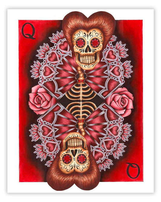 Black Market Art Company Queen Print - Black Market Art Company - Flyclothing LLC