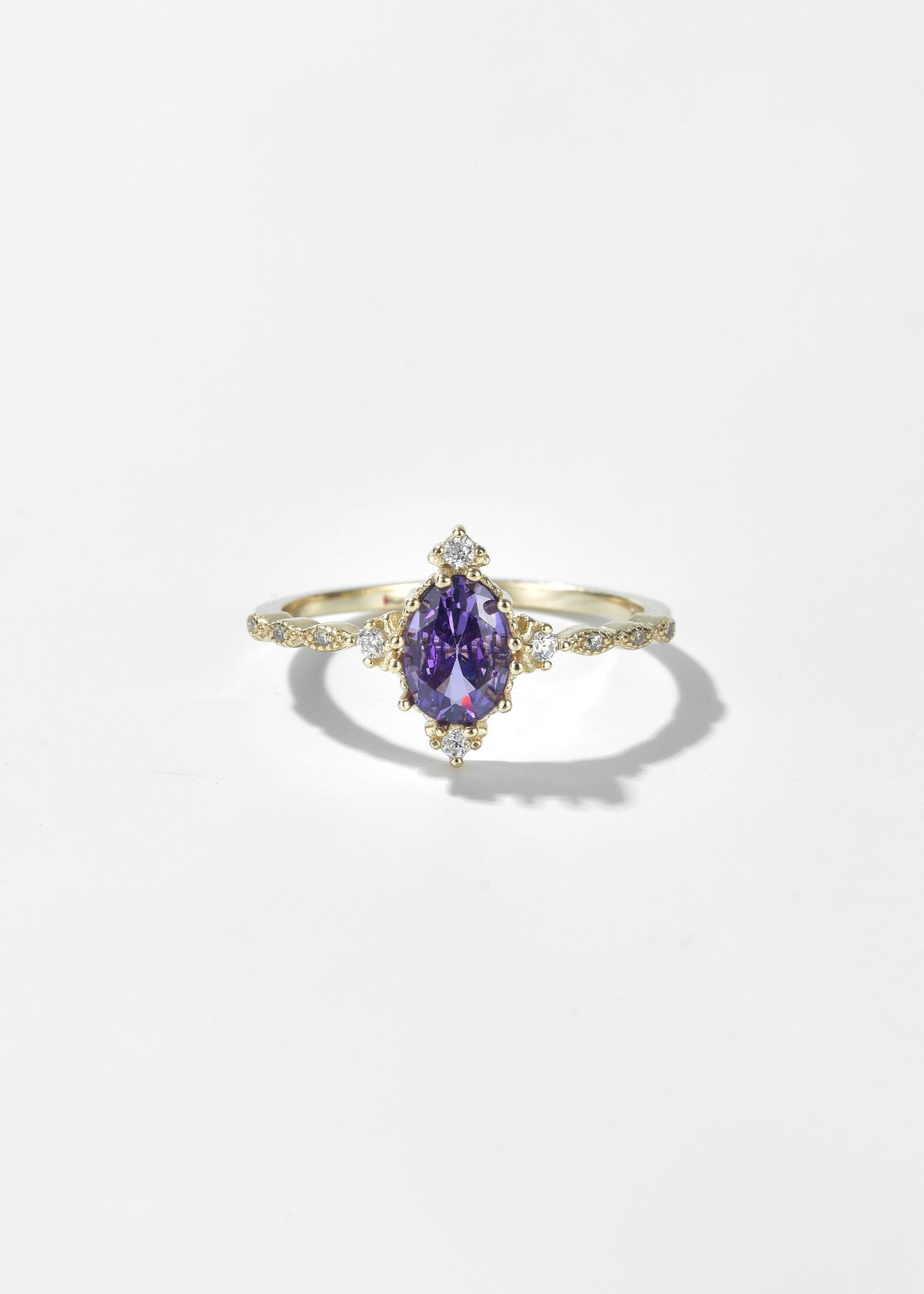 Amethyst Ring - Wimsico - Flyclothing LLC