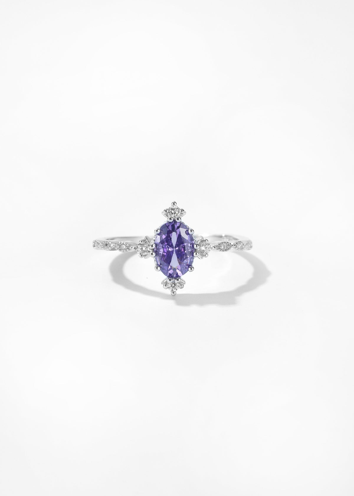 Amethyst Ring - Wimsico - Flyclothing LLC