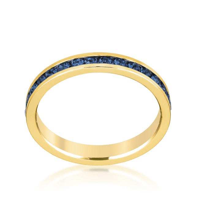 Stylish Stackables Montana Blue Gold Ring - JGI - Flyclothing LLC