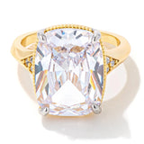J GOODIN 6.25 ct Two-Tone CZ Engagement Statement Ring - J GOODIN - Flyclothing LLC