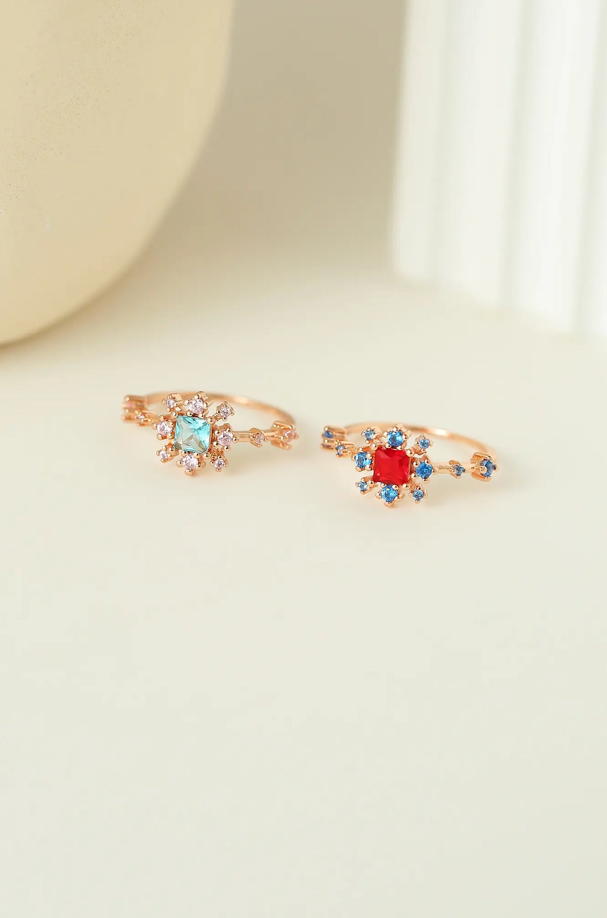 Square Ruby Ring