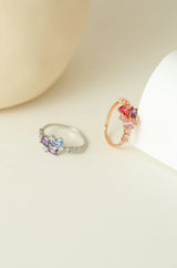 Multi Gemstone Ring