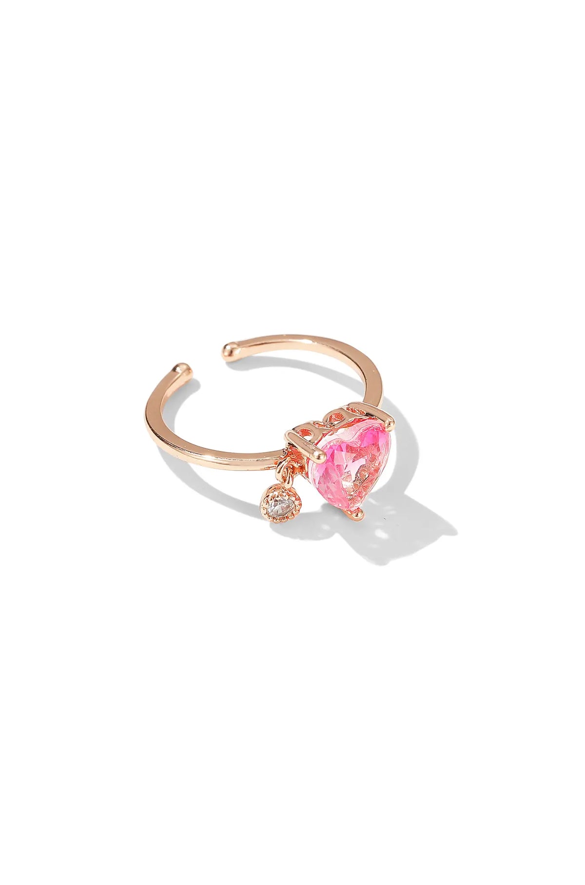 Heart Gemstone Ring