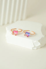 Heart Gemstone Ring