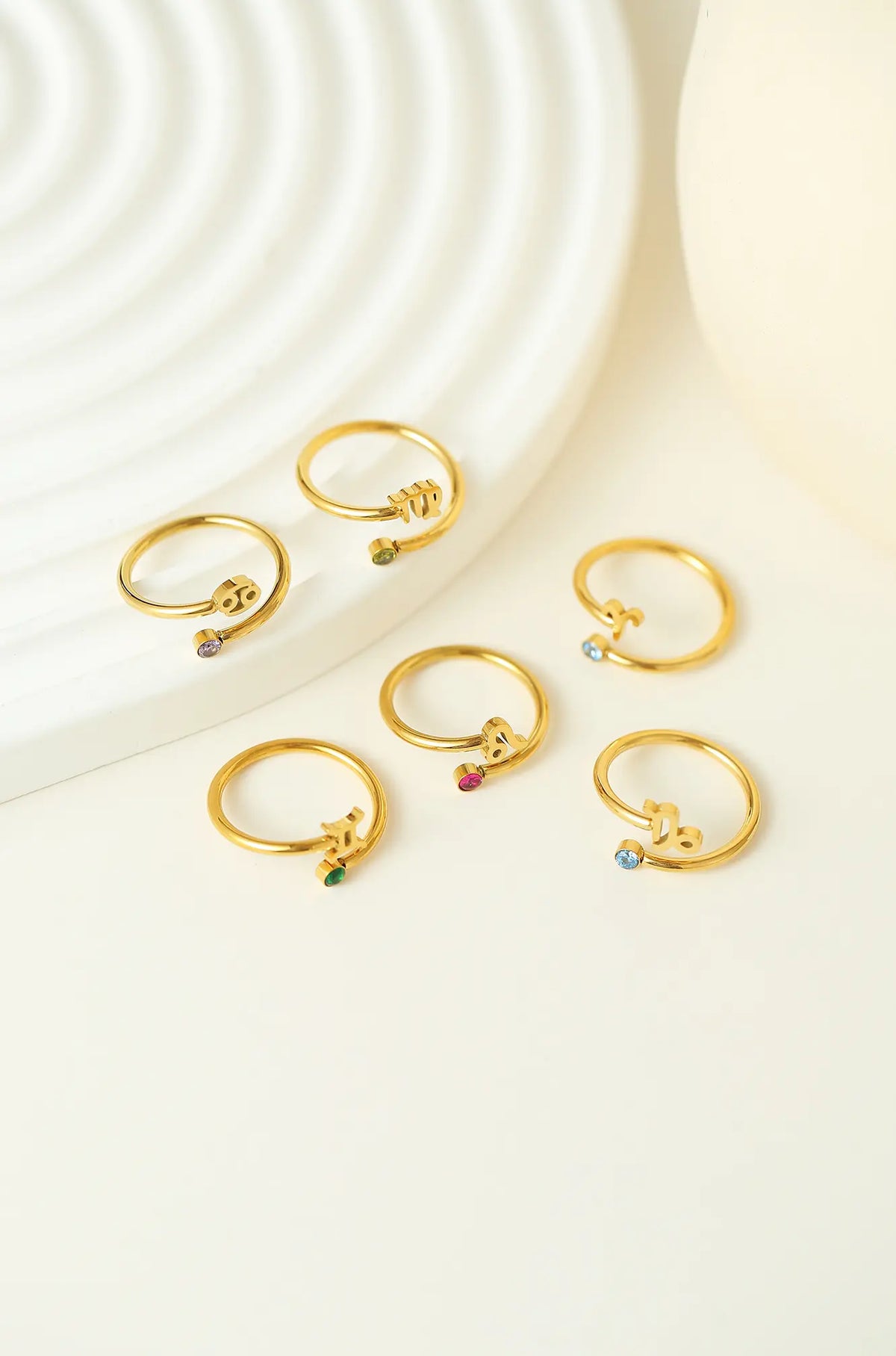 Zodiac Ring - Wimsico - Flyclothing LLC