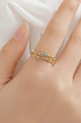 Sterling Silver Butterfly Ring