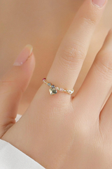 Beaded Love Ring