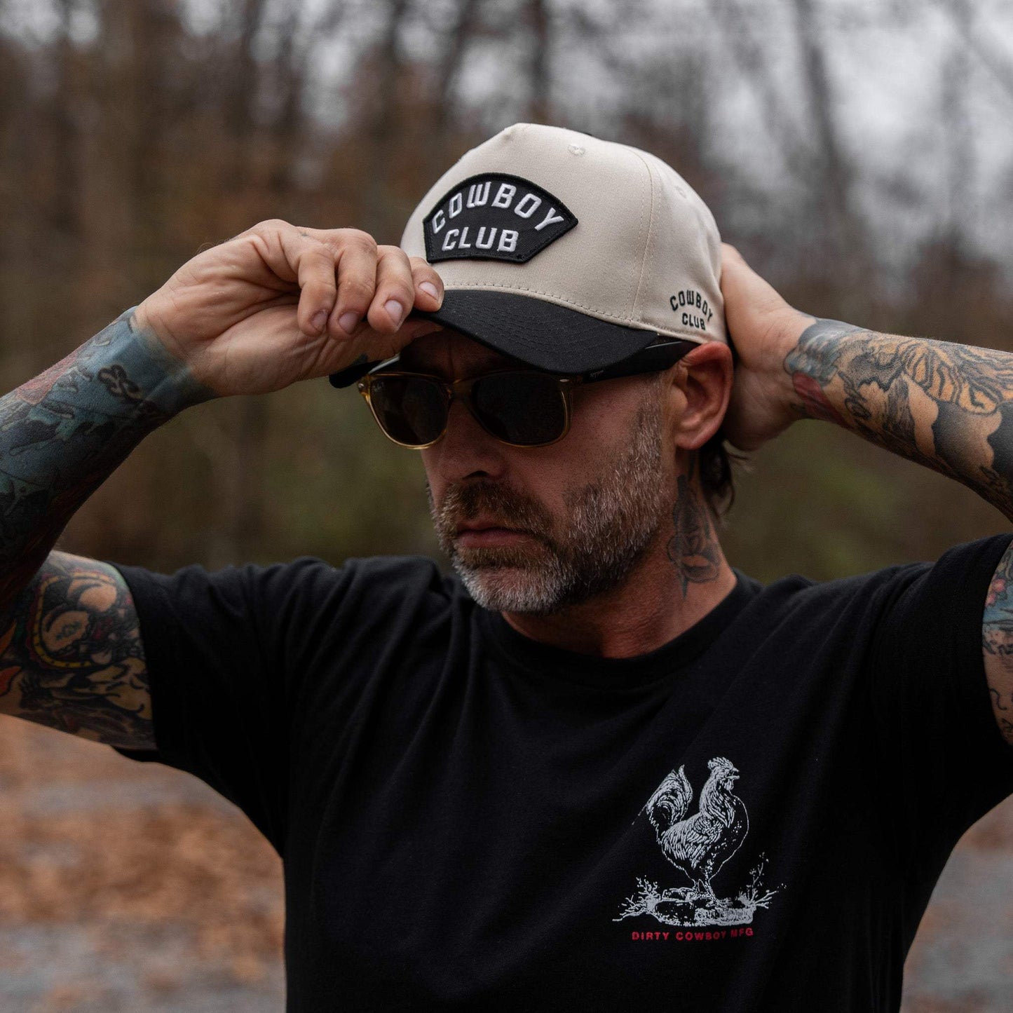 Official Cowboy Club Patch Workhorse Snapback - DIRTY COWBOY USA - Flyclothing LLC