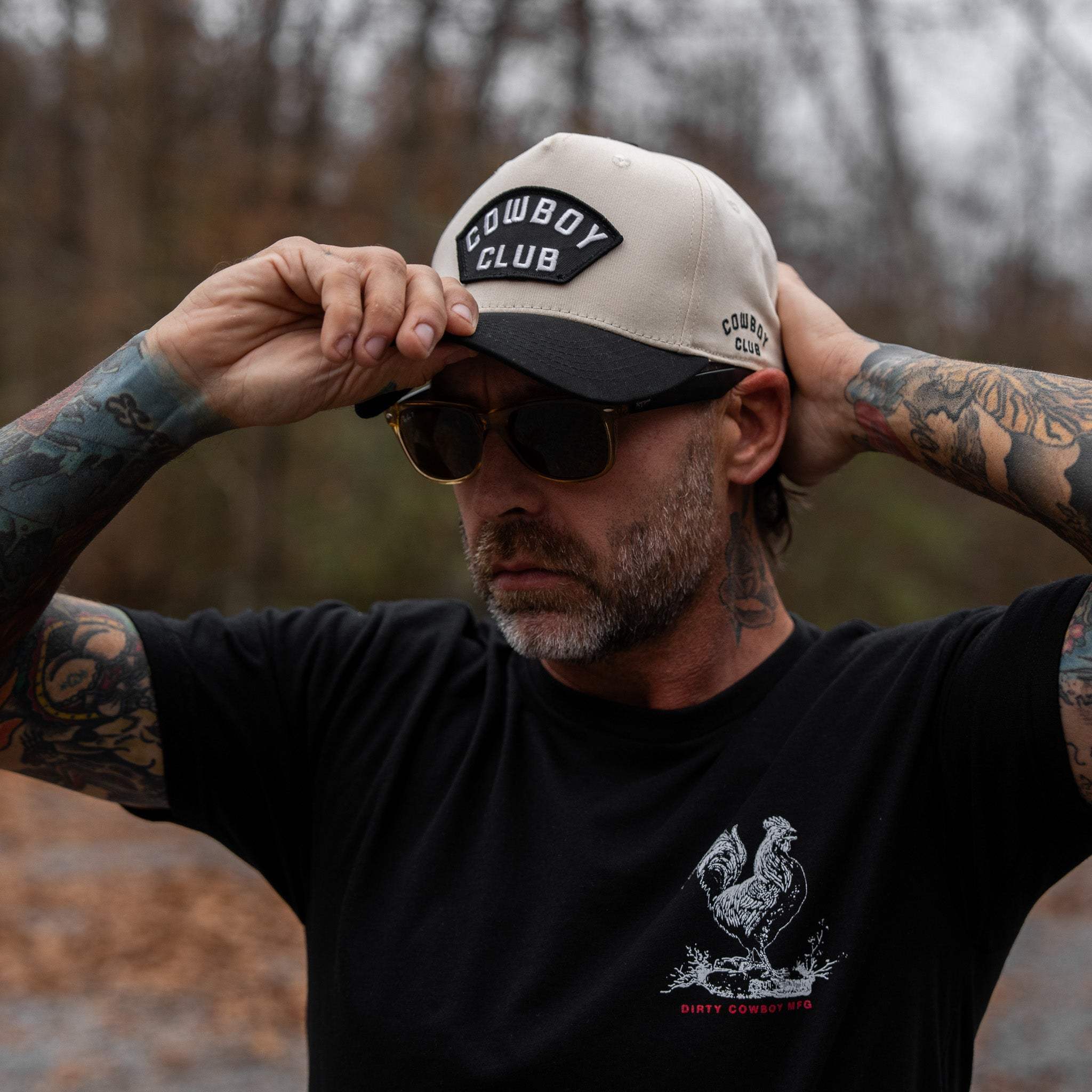 Official Cowboy Club Patch Workhorse Snapback - DIRTY COWBOY USA - Flyclothing LLC