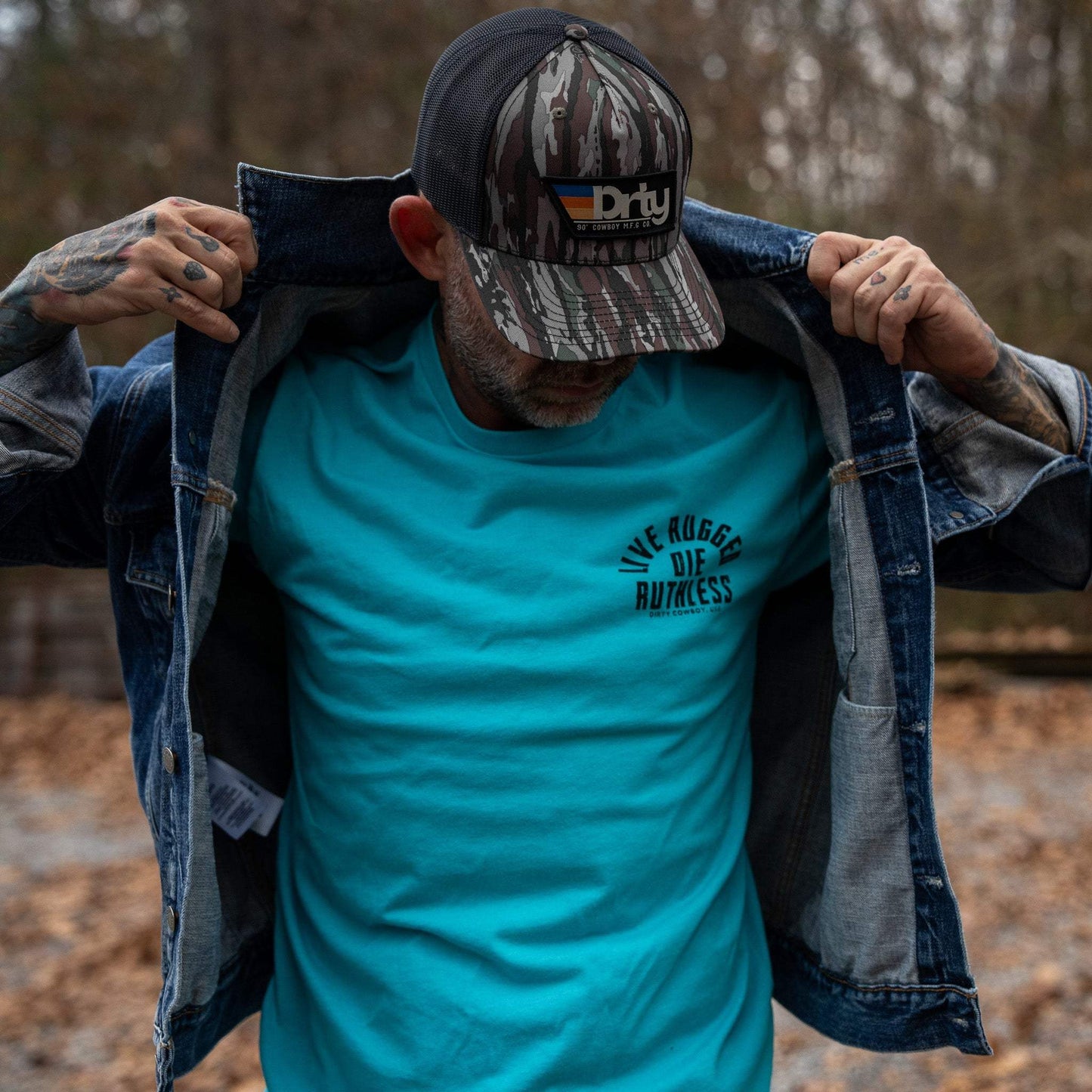 Drty Original Patch Snapback Hat - DIRTY COWBOY USA - Flyclothing LLC
