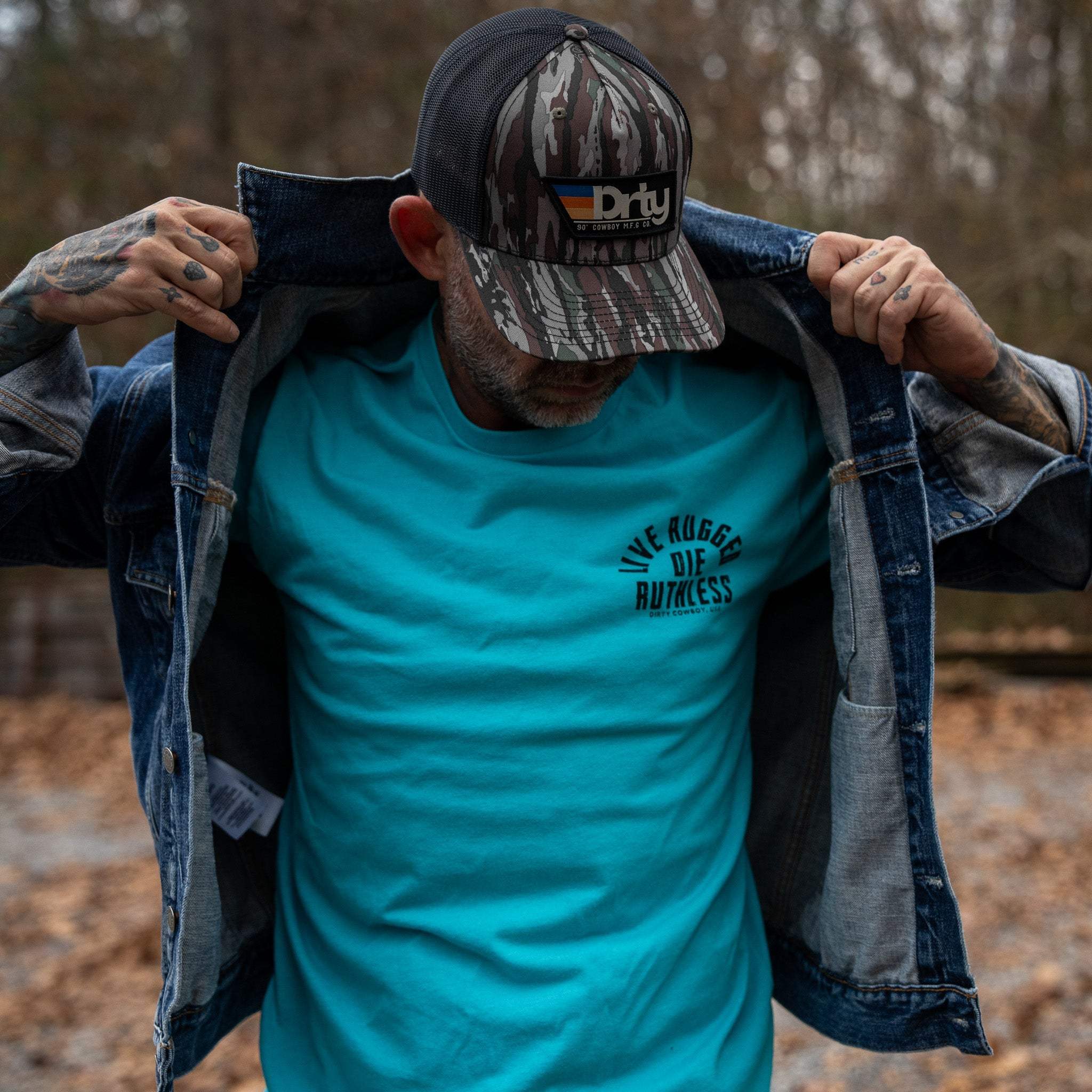Drty Original Patch Snapback Hat - DIRTY COWBOY USA - Flyclothing LLC