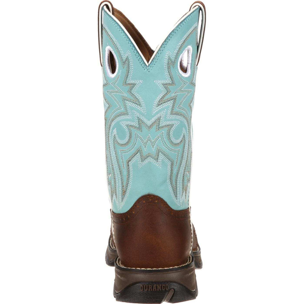 Lady Rebel™ by Durango Women's Powder n' Lace Saddle Western Boot - Durango - Flyclothing LLC