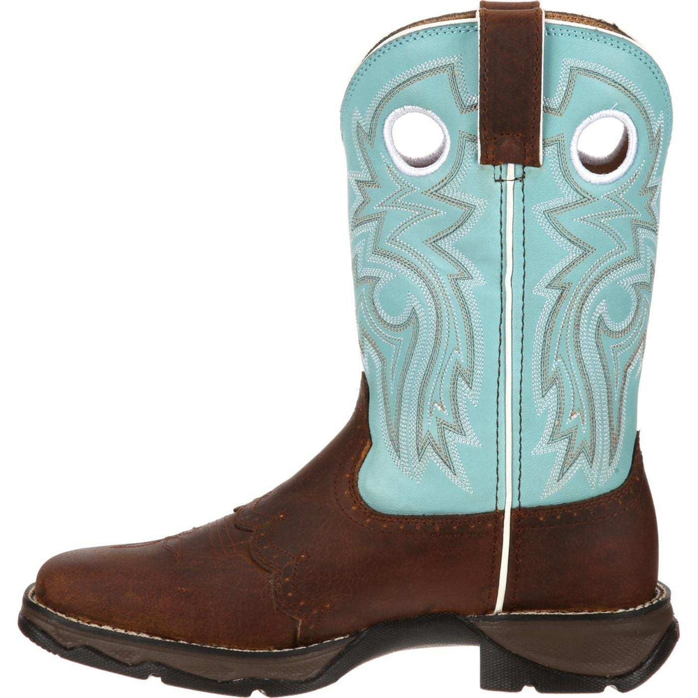 Lady Rebel™ by Durango Women's Powder n' Lace Saddle Western Boot - Durango - Flyclothing LLC