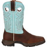 Lady Rebel™ by Durango Women's Powder n' Lace Saddle Western Boot - Durango - Flyclothing LLC
