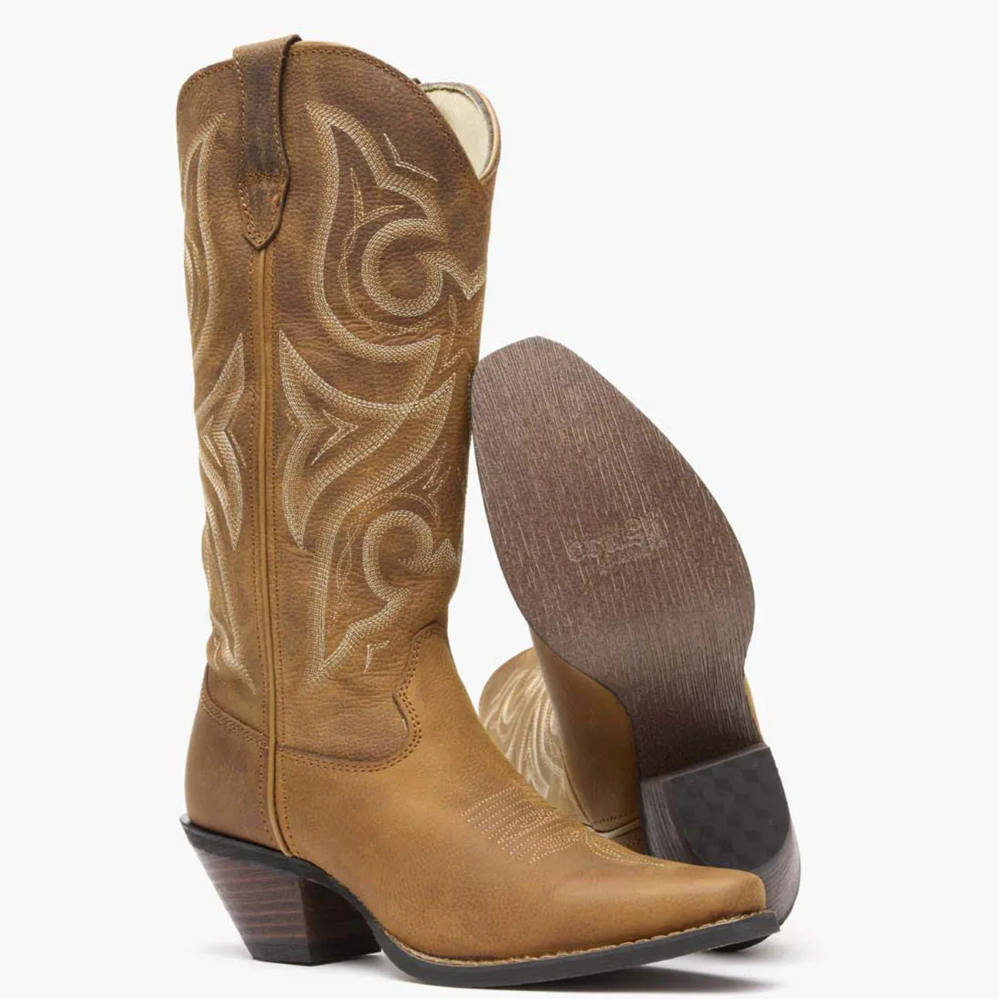 Crush by Durango® Women's Tan Jealousy Western Boot - Durango - Flyclothing LLC