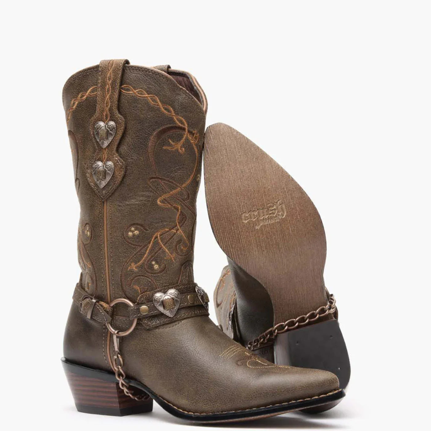 Crush by Durango® Women's Brown Heartbreaker Boot - Durango - Flyclothing LLC
