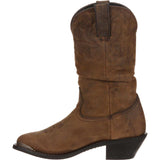 Durango Women's Distressed Tan Slouch Western Boot - Durango - Flyclothing LLC